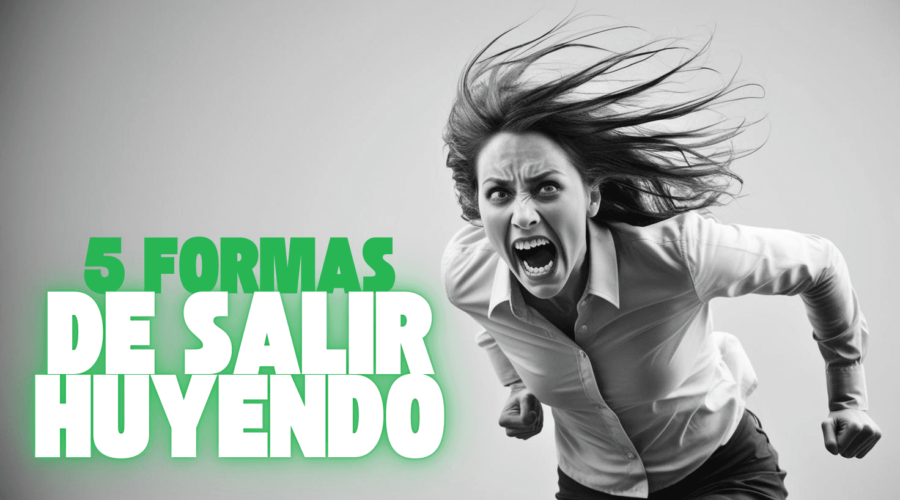 5 formas de salir corriendo ante una agresion