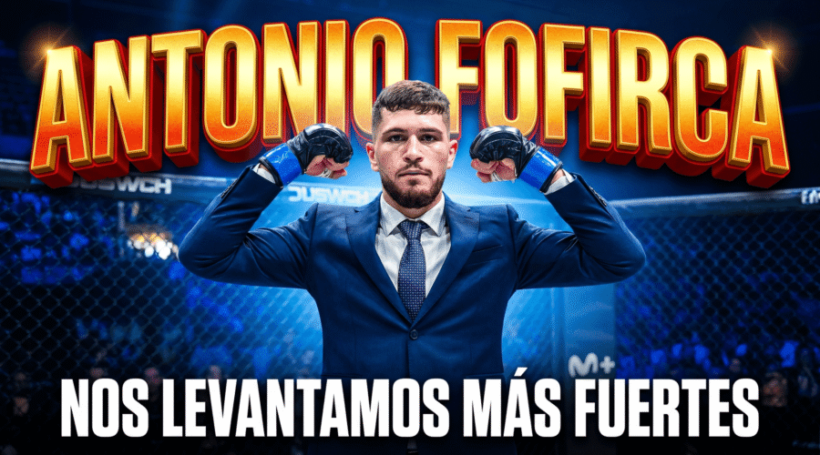 Antonio Fofirca «Una derrota no define el peleador ni la persona que eres»