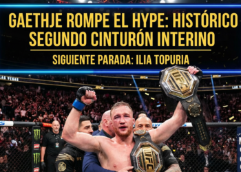 Justin Gaethje reescribe la historia en UFC 324: Primer «Doble» Campeón Interino y lección magistral a Pimblett