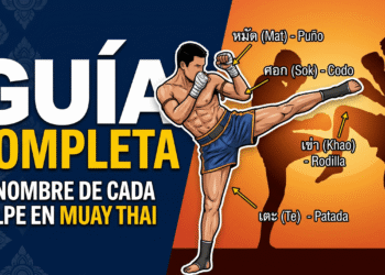 El nombre de cada golpe en Muay Thai: guía completa de la terminología tailandesa