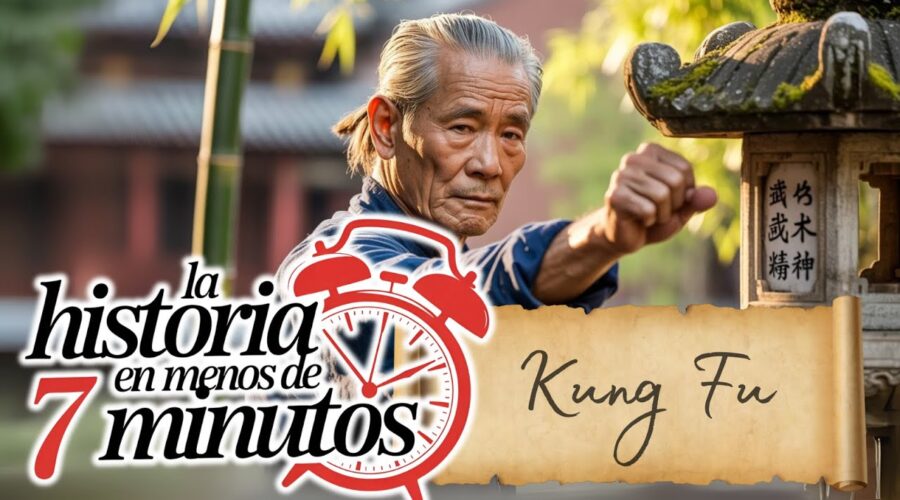 Historia del Kung Fu ⏰ en 7 minutos o menos
