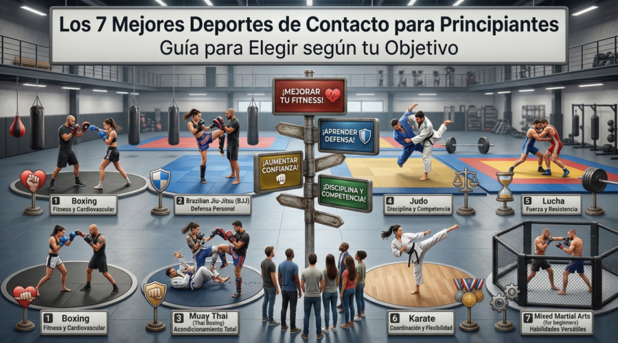Los 7 Mejores Deportes de Contacto para Principiantes: Guía para Elegir según tu Objetivo