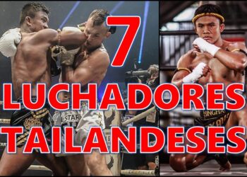 El estilo del Muay Thai Tailandes de los mejores luchadores