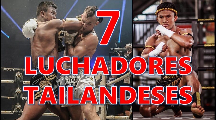 El estilo del Muay Thai Tailandes de los mejores luchadores