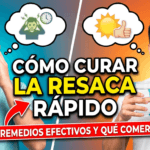 Cómo curar la resaca rápido: Remedios efectivos y qué comer para recuperarte