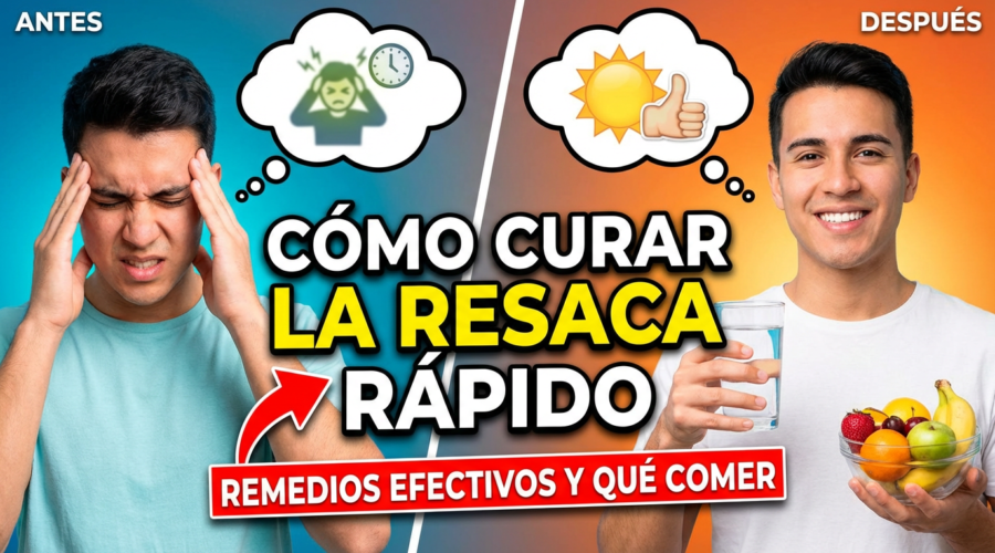 Cómo curar la resaca rápido: Remedios efectivos y qué comer para recuperarte