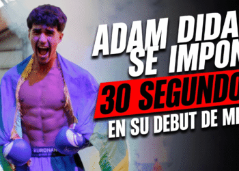 Adam Didan necesitó 30 segundos para presentarse en las MMA