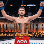 Antonio fofirca domina y destroza por ground and pound en wow 29 valencia 💥