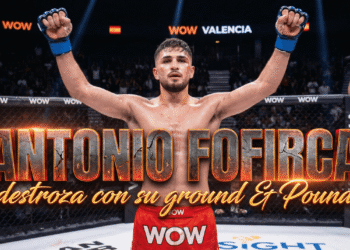 Antonio Fofirca DOMINA y Destroza por GROUND AND POUND en WOW 29 Valencia 💥