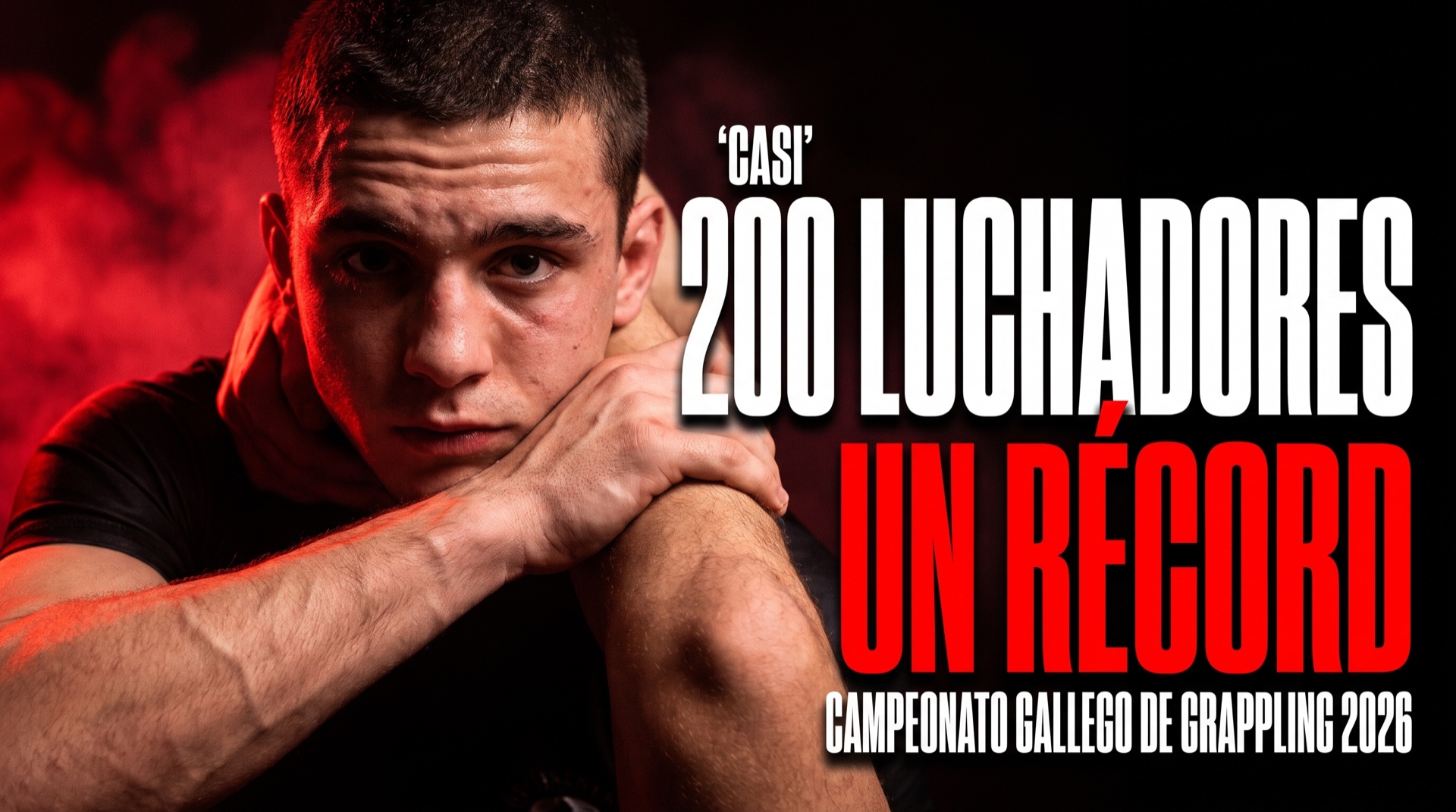 Campeonato gallego de grappling 2026: casi 200 luchadores, un récord