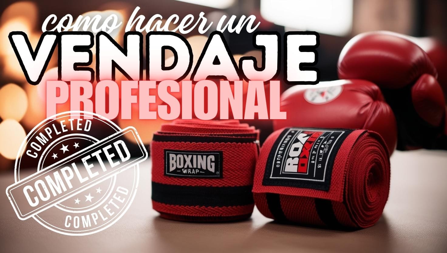 como hacer un vendaje profesional antes de una pelea 1