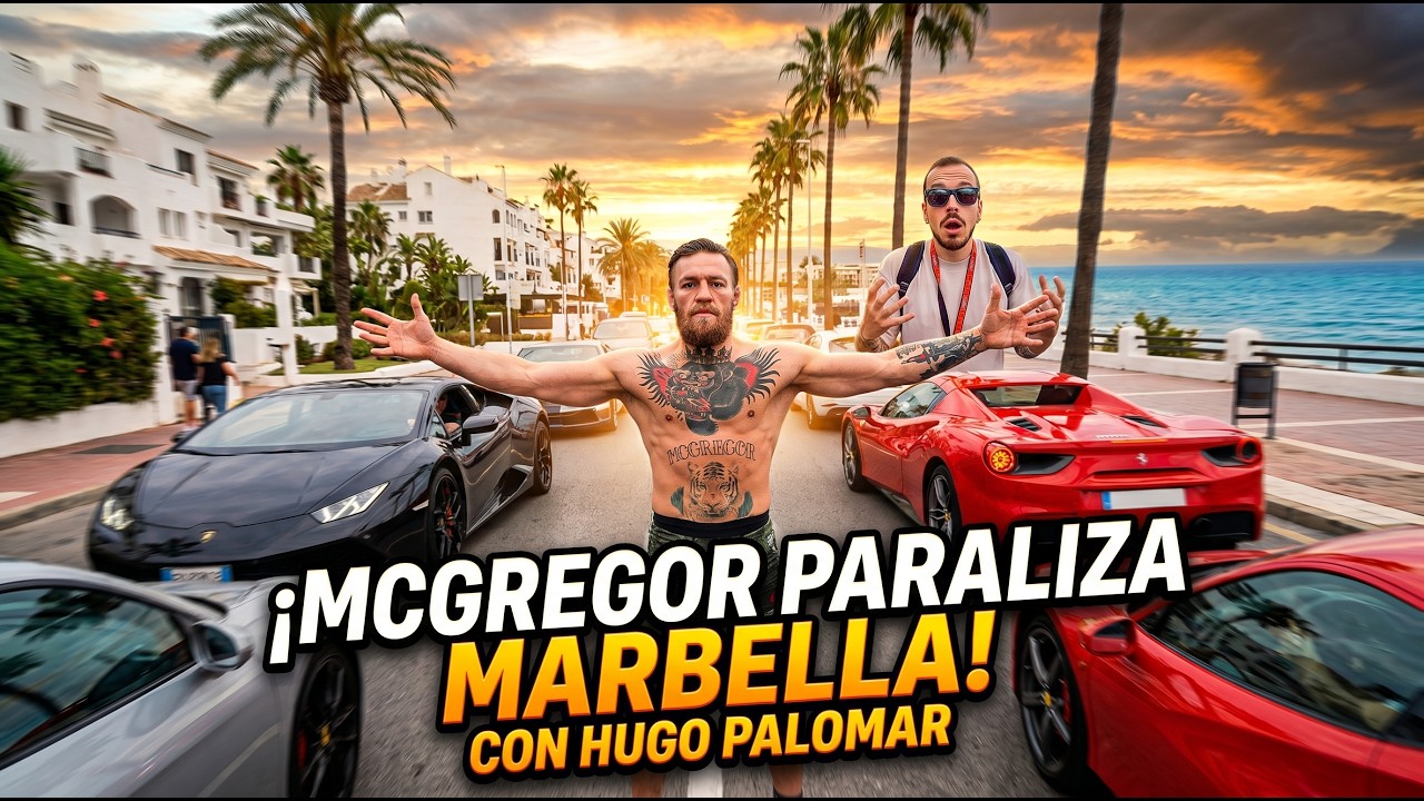 Conor mcgregor en marbella: lo que no se vio de su visita a bare knuckle