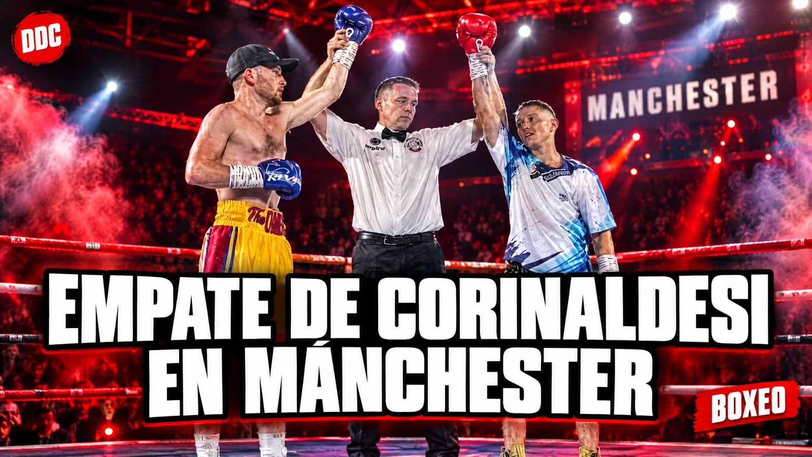Gonzalo corinaldesi empata ante mikie tallon en mánchester
