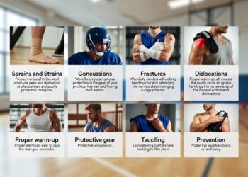 Lesiones comunes en deportes de contacto y cómo prevenirlas