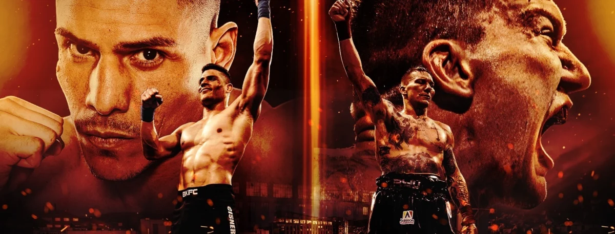 Cartel oficial de bkfc fight night bethlehem: cisneros vs. Petersen