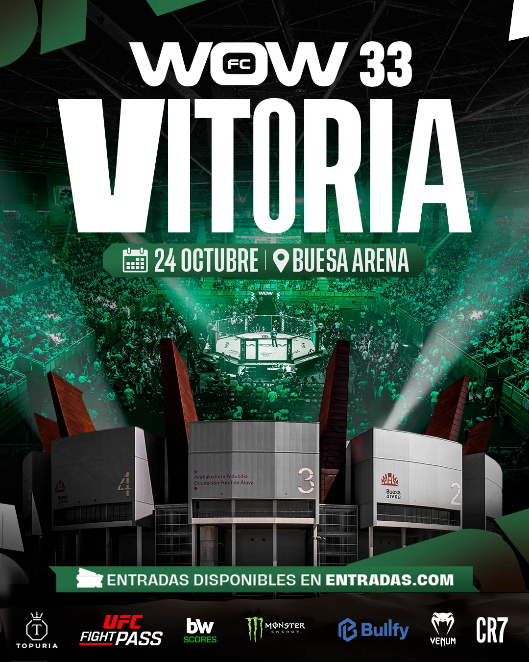Cartel oficial de wow 33 vitoria
