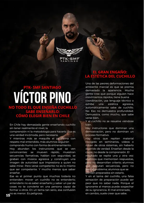 Página 15 de mundo marcial de abril de 2026: víctor pino
