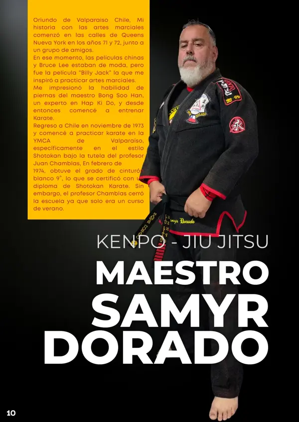 Página 10 de mundo marcial de febrero de 2026: maestro samyr dorado