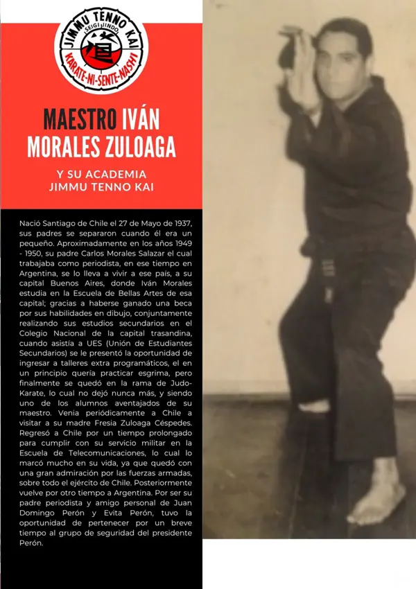 Página de mundo marcial de junio de 2026 sobre el maestro iván morales zuloaga