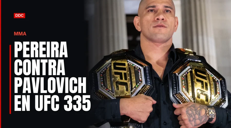 Alex Pereira se medirá a Sergei Pavlovich en el evento UFC 335