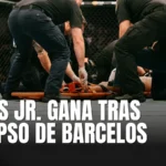 Raul rosas jr. Vence a raoni barcelos tras un extraño colapso