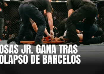 Raul Rosas Jr. vence a Raoni Barcelos tras un extraño colapso