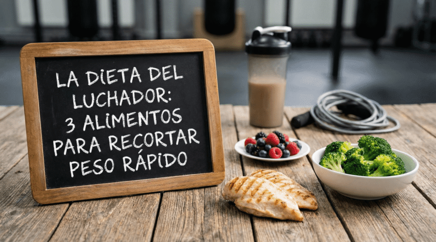 La dieta del luchador: 3 alimentos para recortar peso rápido