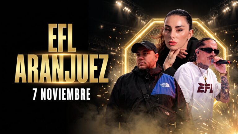 Efl 2 aranjuez el 7 de noviembre en el casino de aranjuez, con la mala rodríguez, méndez y raper gz