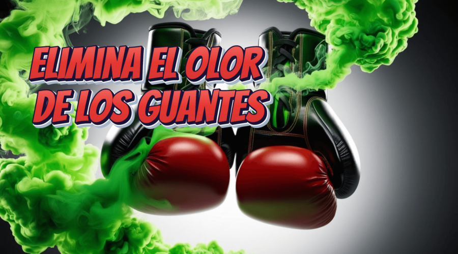 Eliminar los olores de los guantes de boxeo