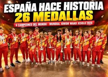 España hace historia en el Mundial Júnior de Kickboxing: 26 medallas y seis oros en Jesolo