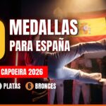 Diez medallas para españa en el europeo de capoeira muzenza 2026