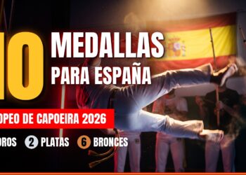 Diez medallas para España en el Europeo de Capoeira Muzenza 2026