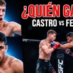 Fabio castro vs gaspar felicio: batalla de mma en gfc marín