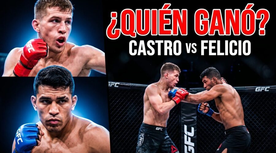 Fabio Castro vs Gaspar Felicio: batalla de MMA en GFC Marín