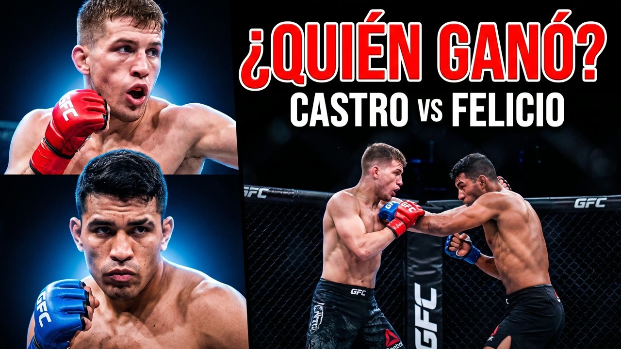 Fabio castro vs gaspar felicio: batalla de mma en gfc marín