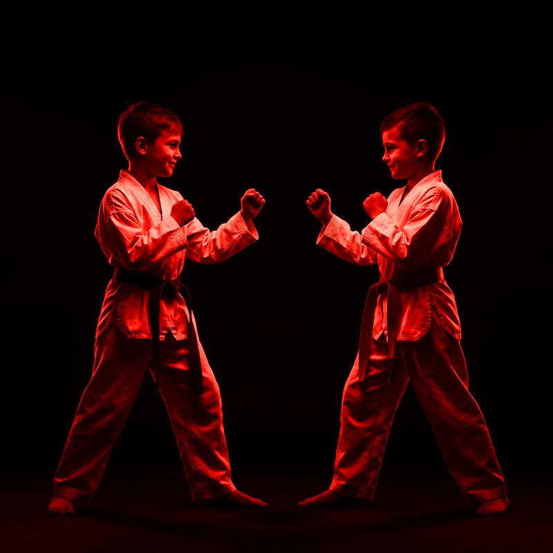 Free dojo lugo | mma, kickboxing, muay thai, bjj, boxeo Clase infantil de iniciación a los deportes de contacto en free dojo lugo