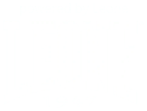 Logotipo oficial de leone 1947, marca oficial de free dojo lugo