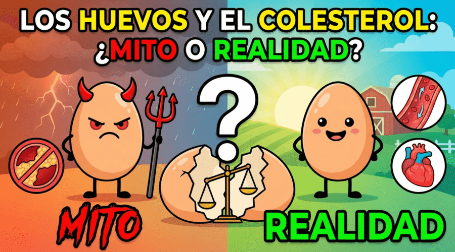 Los huevos y el colesterol ¿mito o realidad?