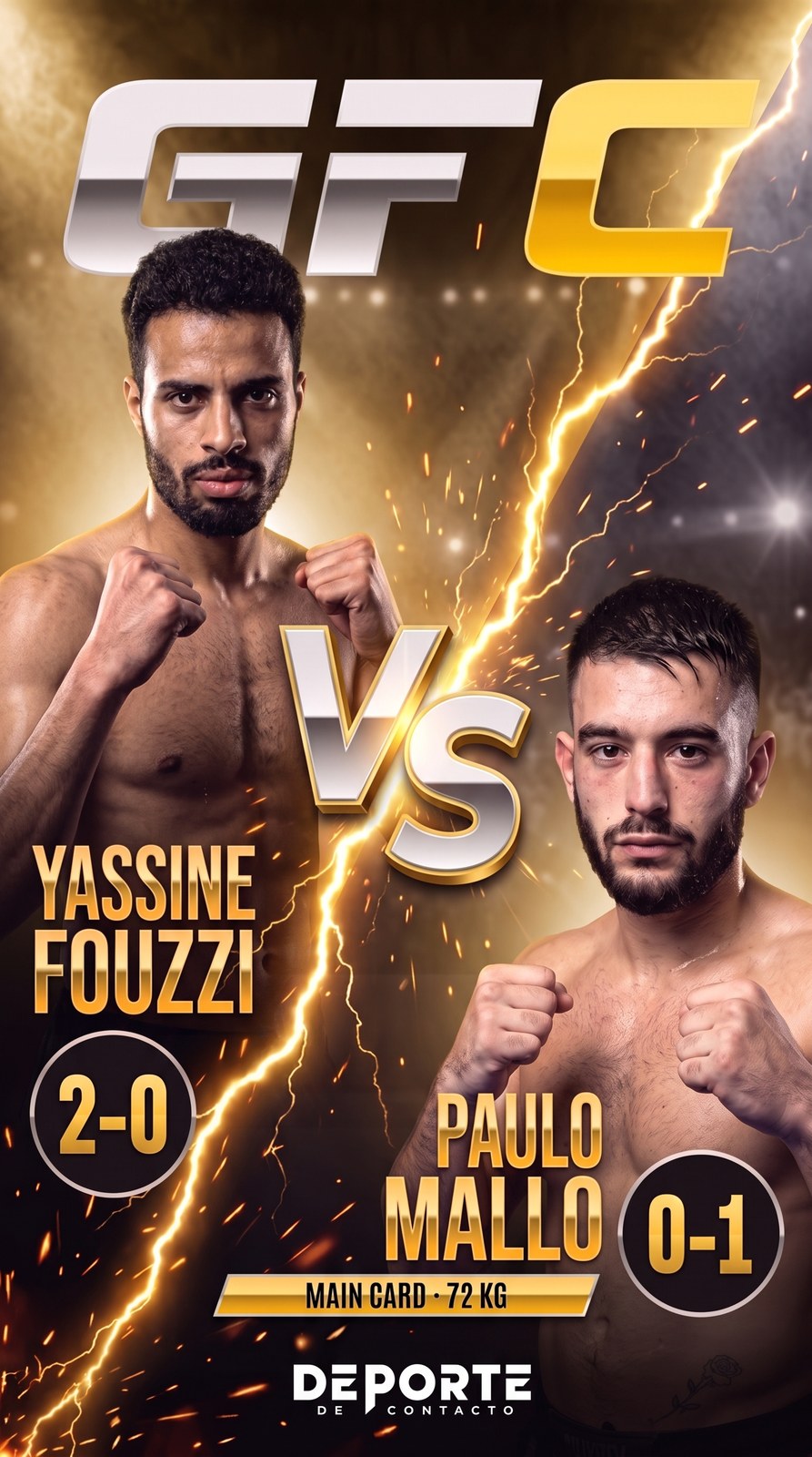 Cara a cara yassine fouzzi vs paulo mallo · gfc 21 noviembre