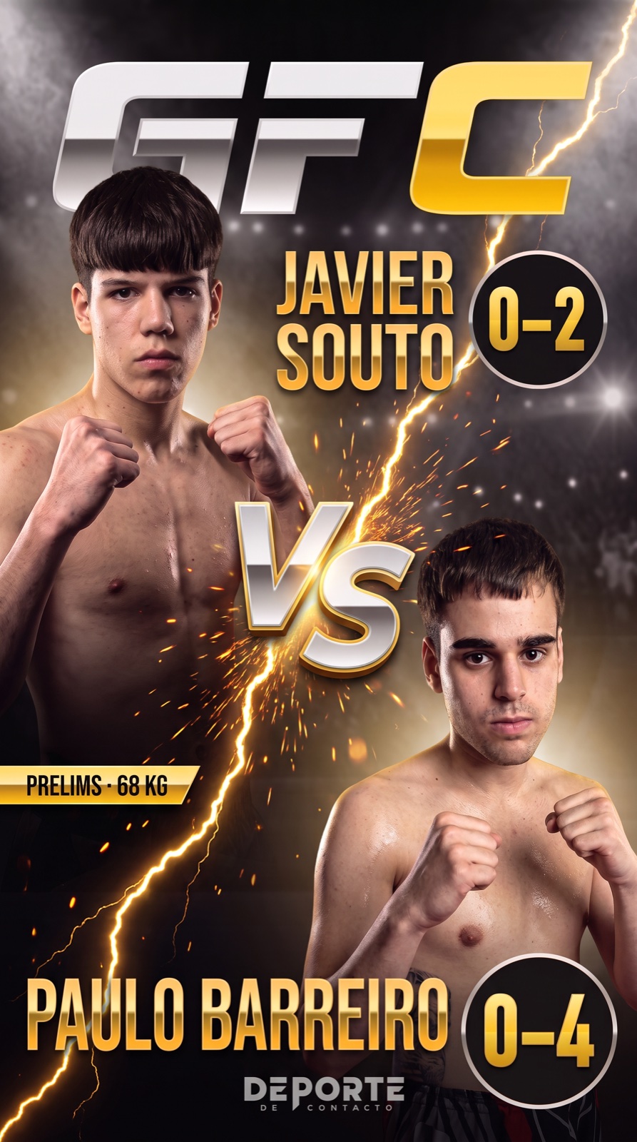Cara a cara javier souto vs paulo barreiro · gfc 21 noviembre