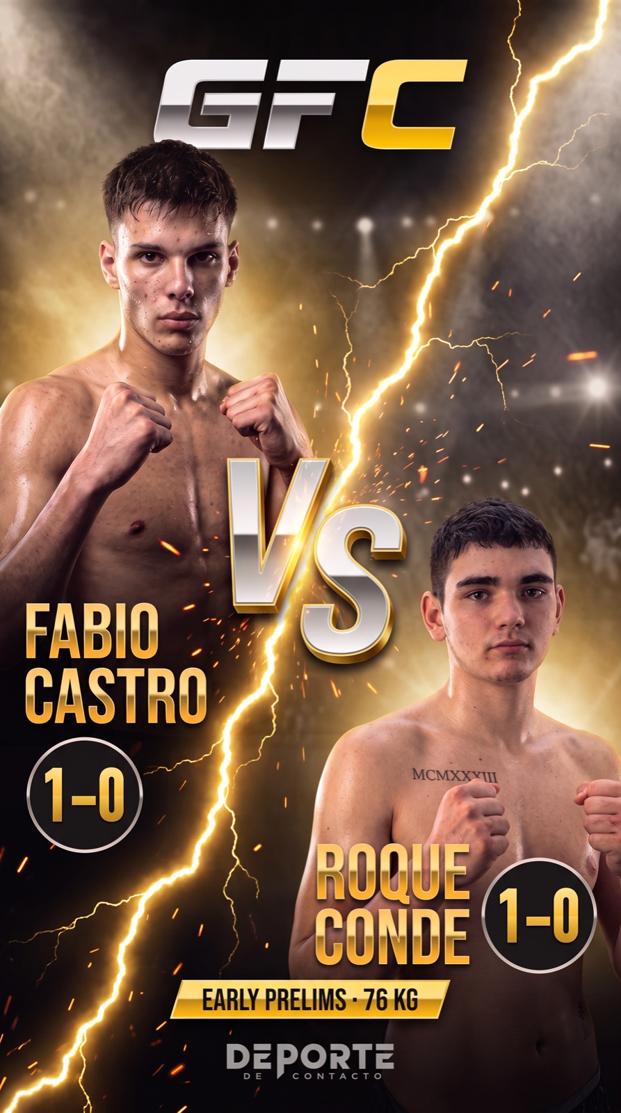 Cara a cara fabio castro vs roque conde · gfc 21 noviembre