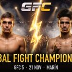 Gfc en marín: santoro vs zouine encabeza la v fight night rías baixas