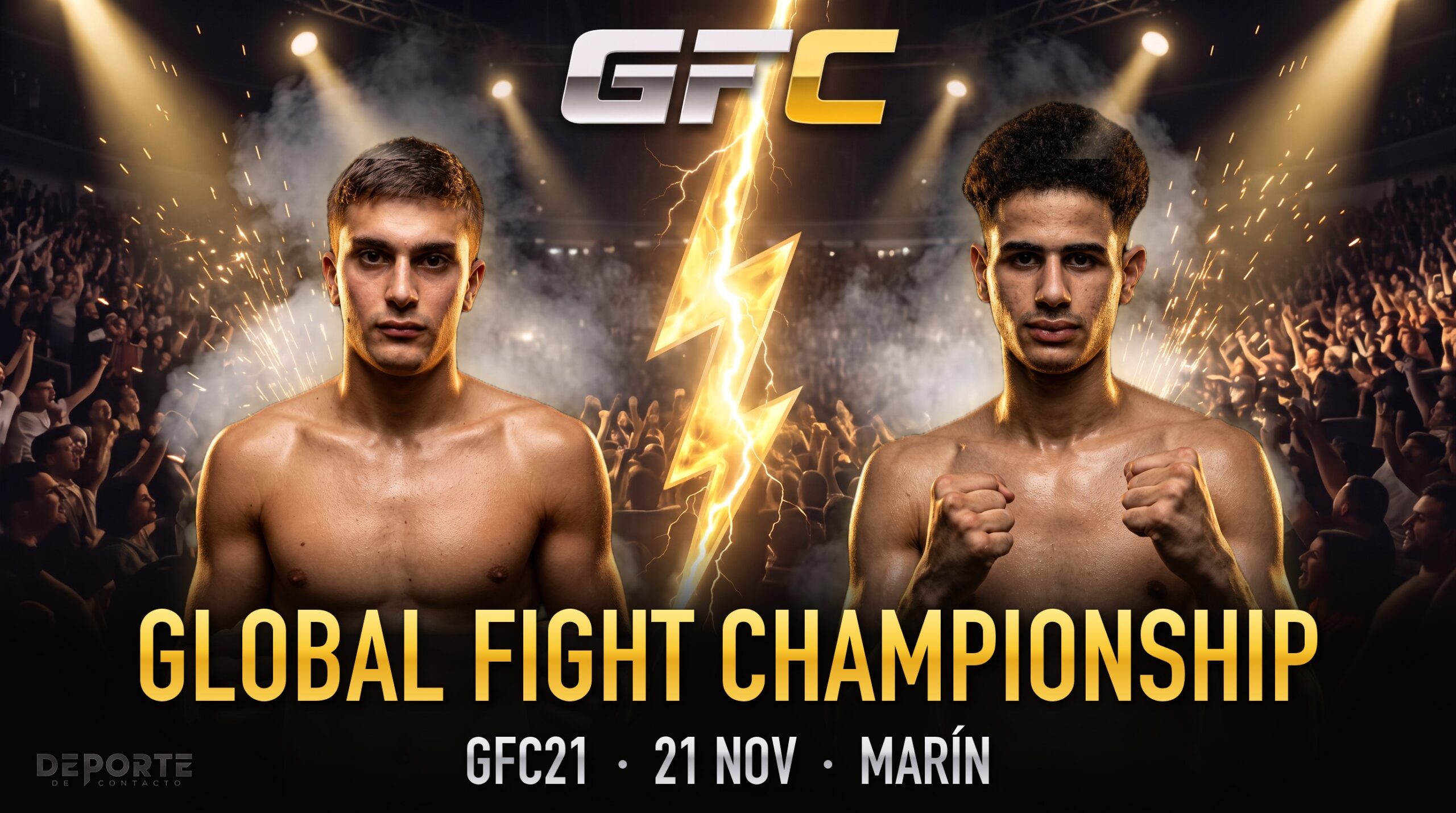 Deporte de contacto 6 Global fight championship gfc21 en marín el 21 de noviembre: cara a cara de mma