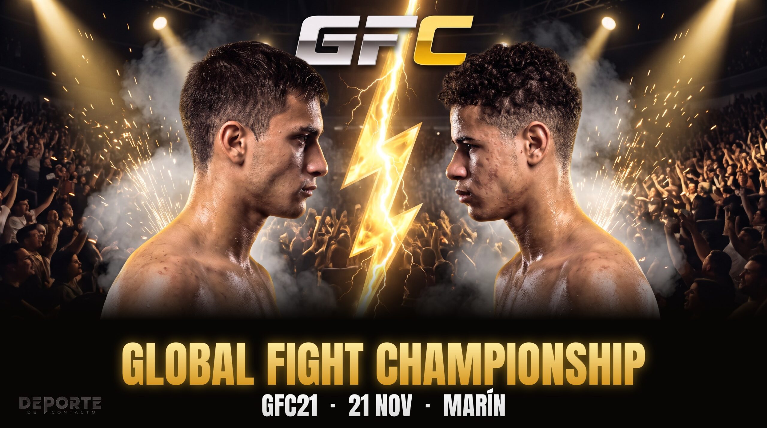 Global fight championship gfc21 en marín el 21 de noviembre: cara a cara de mma