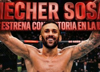 Hecher Sosa debuta en la UFC por todo lo alto