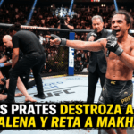 Carlos prates destroza a della maddalena y reta a makhachev