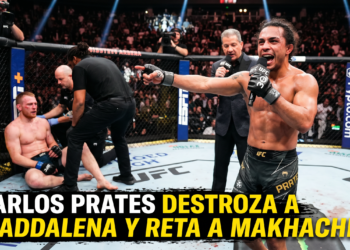 Carlos Prates destroza a Della Maddalena y reta a Makhachev