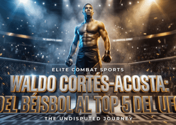 Waldo Cortés-Acosta: del béisbol al top 5 del UFC