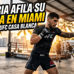 Topuria prepara su defensa del título en miami con más nivel