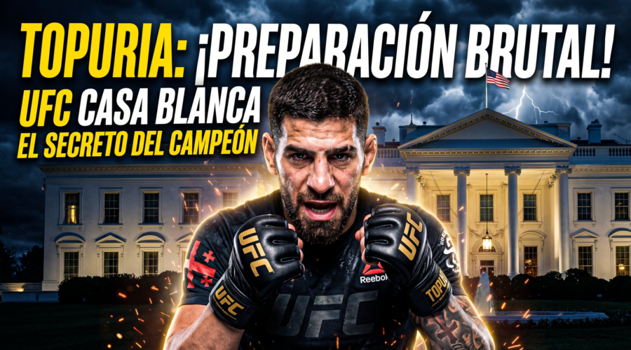 Ilia Topuria desvela su preparación más brutal para UFC Casa Blanca